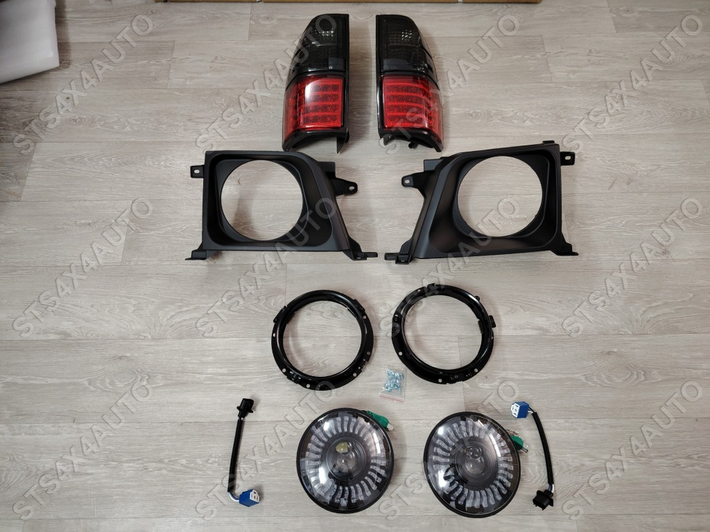 SET FARURI LED SI STOPURI LED PENTRU TOYOTA LAND CRUISER PRADO FJ90 1997-2002 [V2]