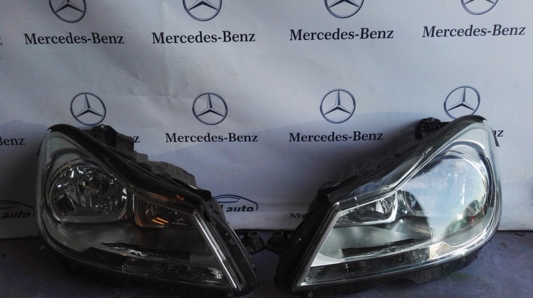 Set faruri mercedes C class w204 facelift