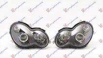 Set Faruri Negre Angel Eyes Mercedes C-Class W203 ...