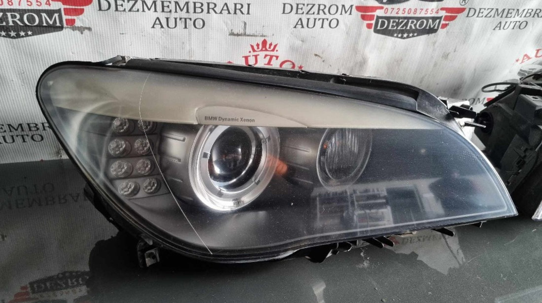 Set faruri stanga / dreapta cu dinamic xenon BMW Seria 7 F01 coduri : 7182149 / 7228428