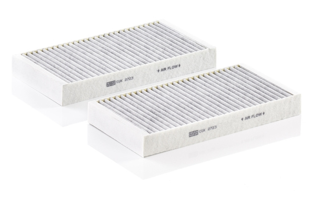 Set Filtru Aer Cabina Carbon Activ Mann-filter Renault CUK 2723-2