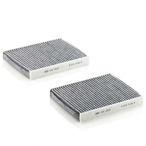 Set Filtru Aer Cabina Carbon Activ Mann-filter Bmw CUK 2533-2
