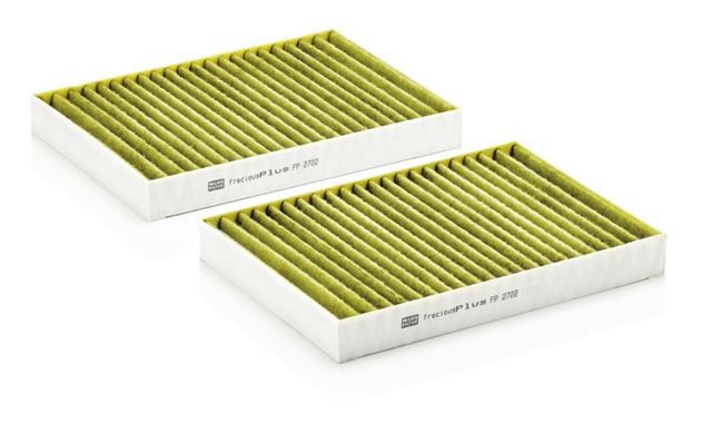 Set Filtru Aer Cabina Frecious Plus Mann-filter Mercedes-Benz FP 2722-2