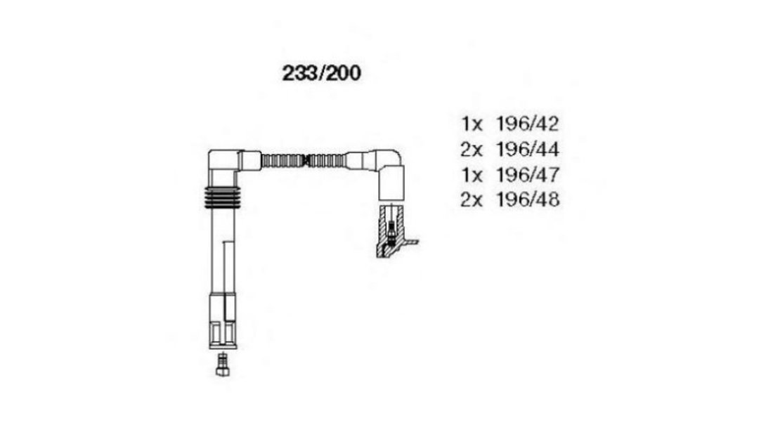 Set fise bujii Audi AUDI A6 (4A, C4) 1994-1997 #2 078905113