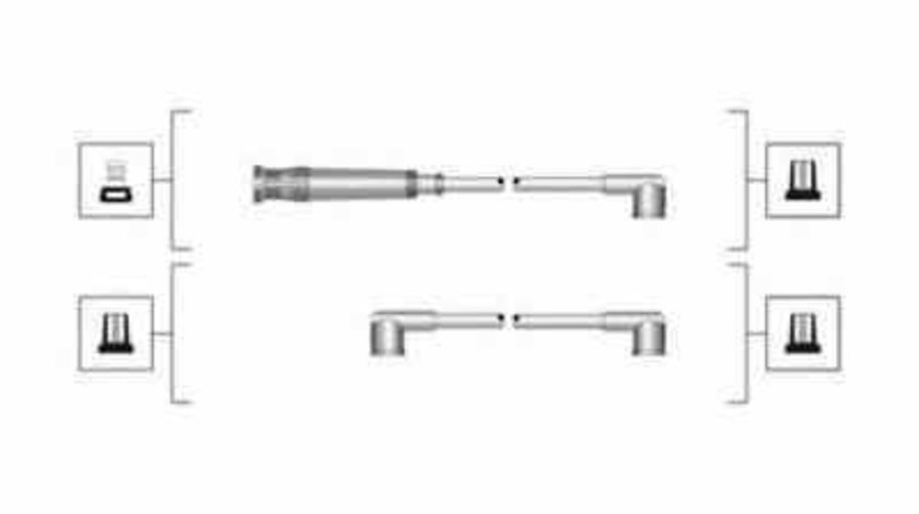 Set fise bujii BMW 3 E30 MAGNETI MARELLI 941319170050