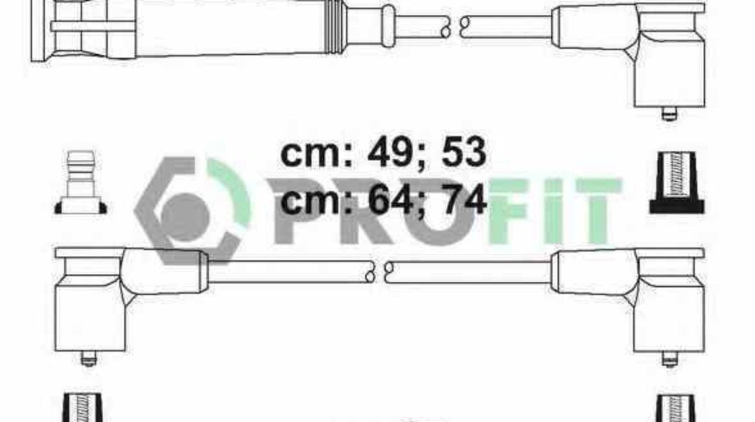 Set fise bujii BMW 5 E34 4MAX 0608410227P