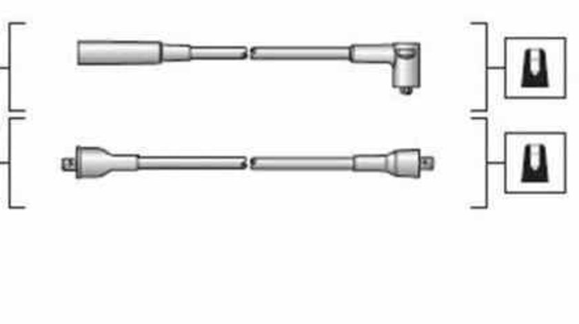 Set fise bujii DACIA 1310 limuzina U X MAGNETI MARELLI 941318111023