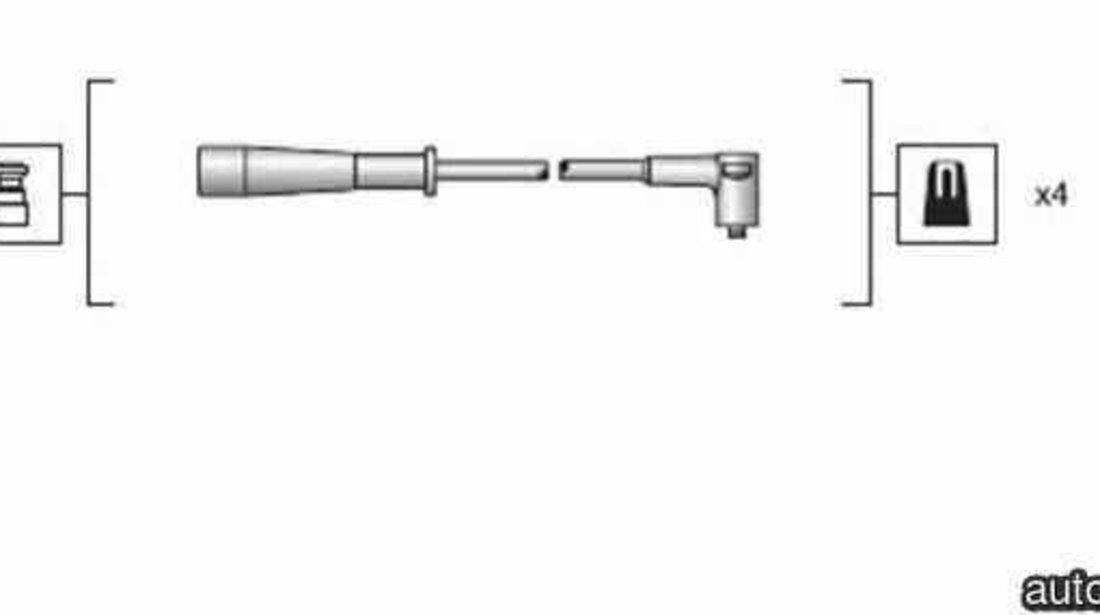 Set fise bujii DACIA LOGAN LS MAGNETI MARELLI 941318111130