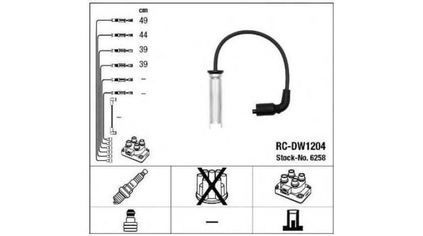 Set fise bujii Daewoo REZZO (KLAU) 2000-2016 #2 1501730