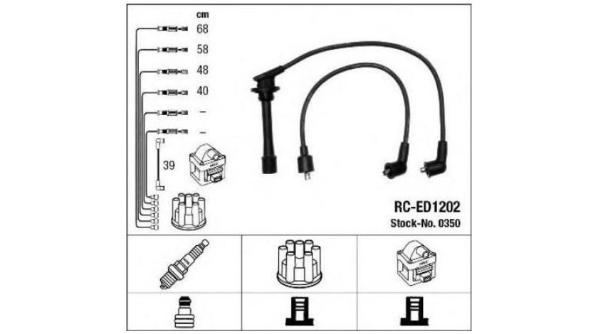 Set fise bujii Daihatsu SPORTRAK (F300) 1988-1999 #2 0300890830