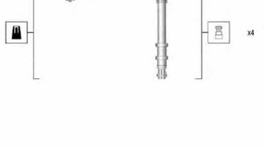 Set fise bujii FIAT MULTIPLA 186 MAGNETI MARELLI 941095800618