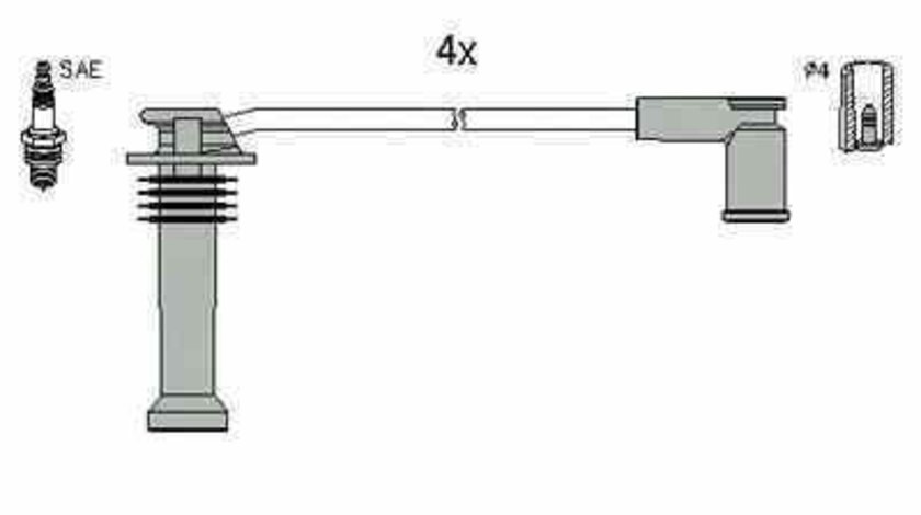 Set fise bujii FORD PUMA EC HÜCO 134988