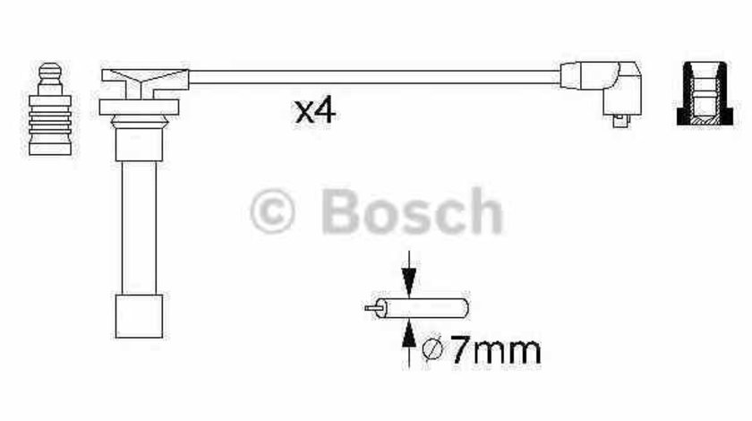 Set fise bujii HONDA HR-V GH BOSCH 0 986 356 721