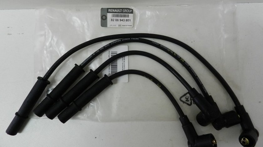 SET FISE BUJII Logan/SanderoI.II 1.4/1.6 RENAULT 8200943801 <br>