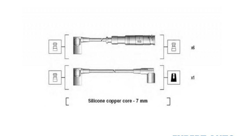 Set fise bujii Mercedes limuzina (W124) 1984-1993 #2 941115110655