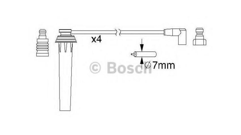 Set fise bujii MINI MINI Cabriolet (R52) 2004-2007 #2 0986357192