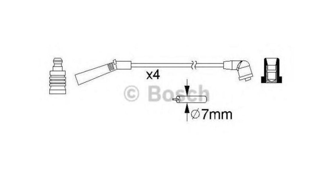 Set fise bujii Mitsubishi COLT Mk IV (CA_A) 1992-1996 #2 0986357157