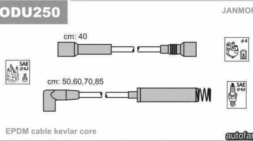 Set fise bujii OPEL KADETT E 39 49 4MAX 0608410101P