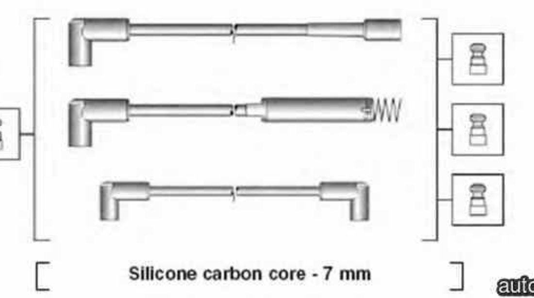 Set fise bujii OPEL KADETT E 39 49 MAGNETI MARELLI 941125180672