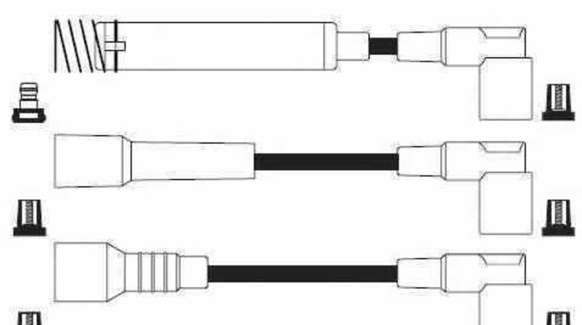 Set fise bujii OPEL KADETT E hatchback 33 34 43 44 SENTECH ST8095