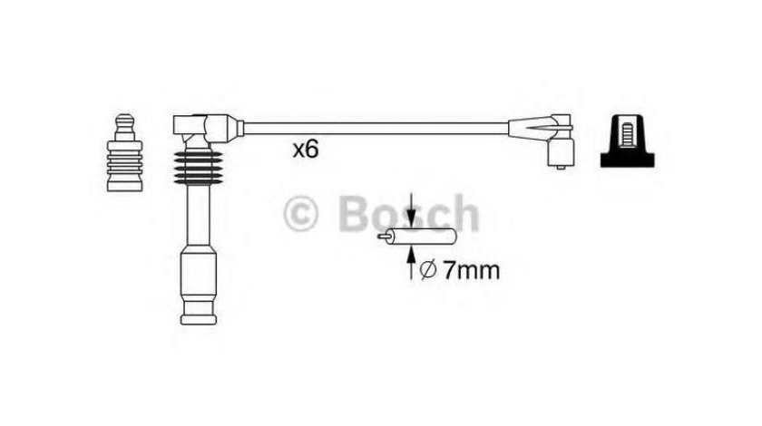 Set fise bujii Opel OMEGA B combi (21_, 22_, 23_) 1994-2003 #2 0986357050