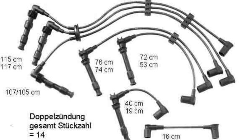 Set fise bujii PORSCHE 911 Targa (993) BERU ZEF6010300890601