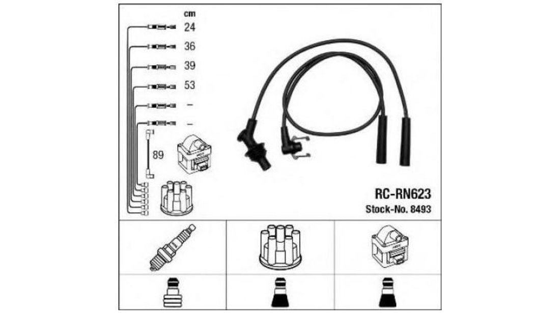 Set fise bujii Renault LAGUNA I (B56_, 556_) 1993-2001 #2 0300890731