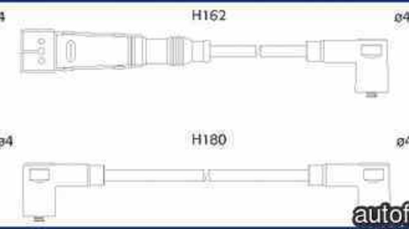 Set fise bujii SEAT IBIZA II 6K1 HÜCO 134707