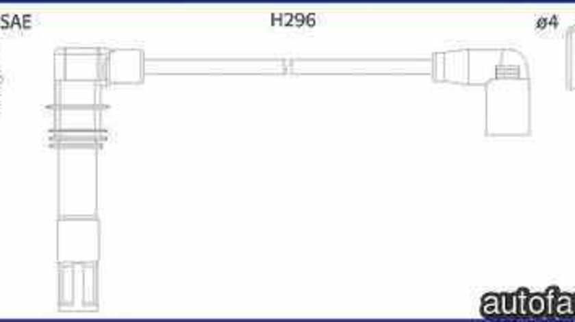 Set fise bujii SKODA FABIA 6Y2 HÜCO 134797