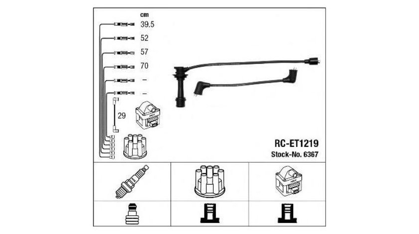 Set fise bujii Toyota CELICA cupe (AT18_, ST18_) 1989-1993 #2 0300890930