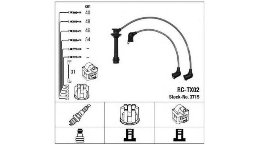 Set fise bujii Toyota CELICA (TA60, RA40, RA6_) 1977-1985 #3 0986356948