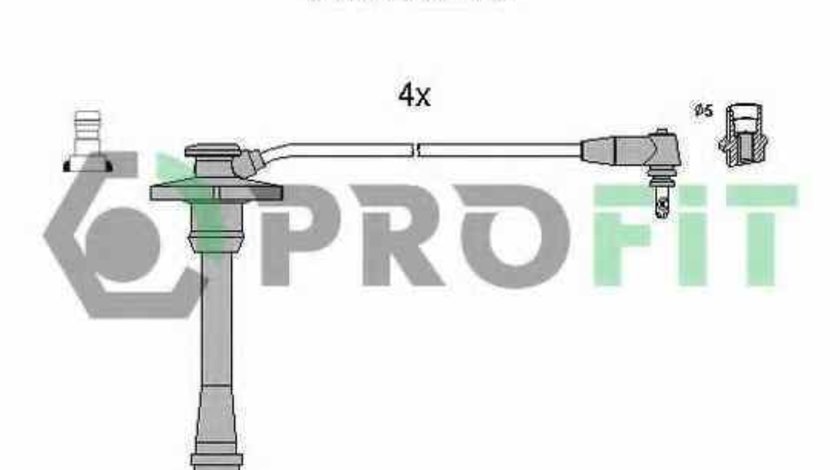 Set fise bujii TOYOTA COROLLA Compact E10 BERU ZEF9230300890923