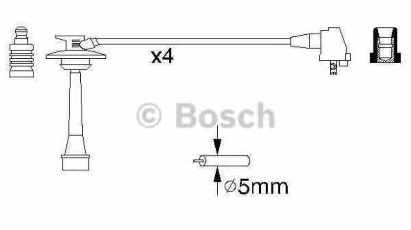 Set fise bujii TOYOTA RAV 4 I SXA1 BOSCH 0 986 356 933