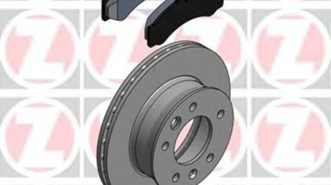 Set frana, frana disc VW CRAFTER 30-50 caroserie (2E) (2006 - 2016) ZIMMERMANN 640.4312.00 piesa NOUA