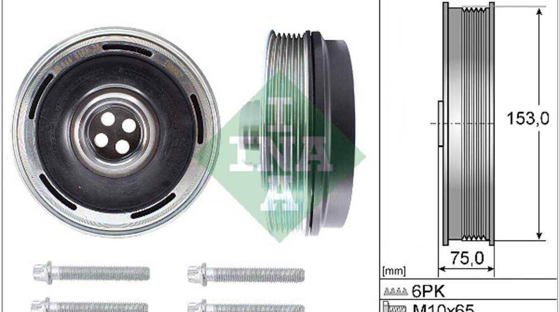 Set fulie, arbore cotit (544016920 INA) BMW,MINI