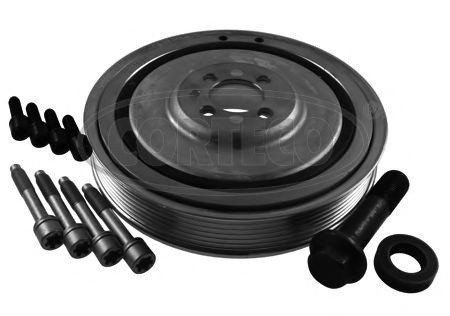 Set fulie, arbore cotit FIAT PUNTO Van (188AX) (2000 - 2009) CORTECO 80004910 piesa NOUA