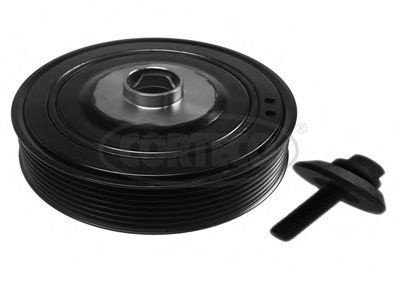 Set fulie, arbore cotit RENAULT SCENIC II (JM0/1) (2003 - 2009) CORTECO 80004348 piesa NOUA