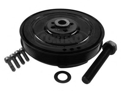 Set fulie, arbore cotit VW LT II caroserie (2DA, 2DD, 2DH) (1996 - 2006) CORTECO 80004398 piesa NOUA
