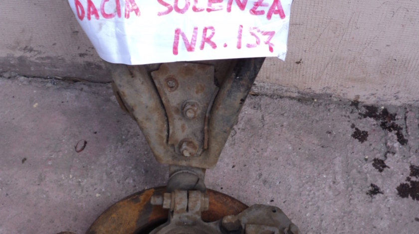 SET FUZETA STANGA DREAPTA FATA CU DISC SI SUPORT ETRIER DACIA SOLENZA 1.9D