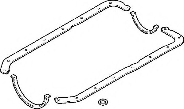 Set garnituri, baie ulei FORD KA (RB) (1996 - 2008) ELRING 751.040 piesa NOUA