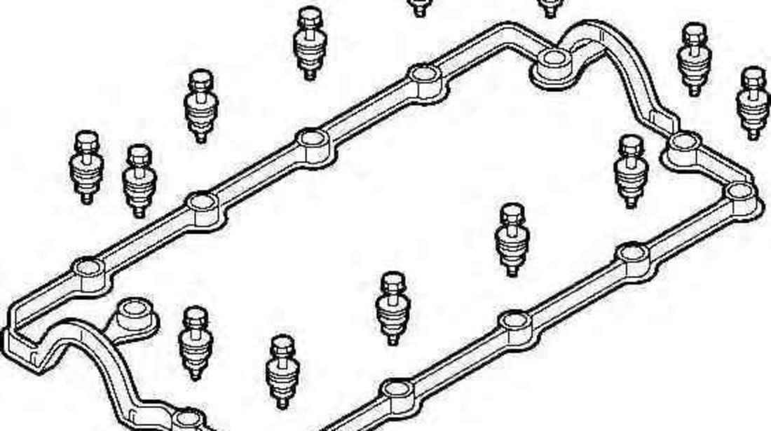 Set garnituri capac culbutori AUDI A3 (8L1) ELRING 726.290