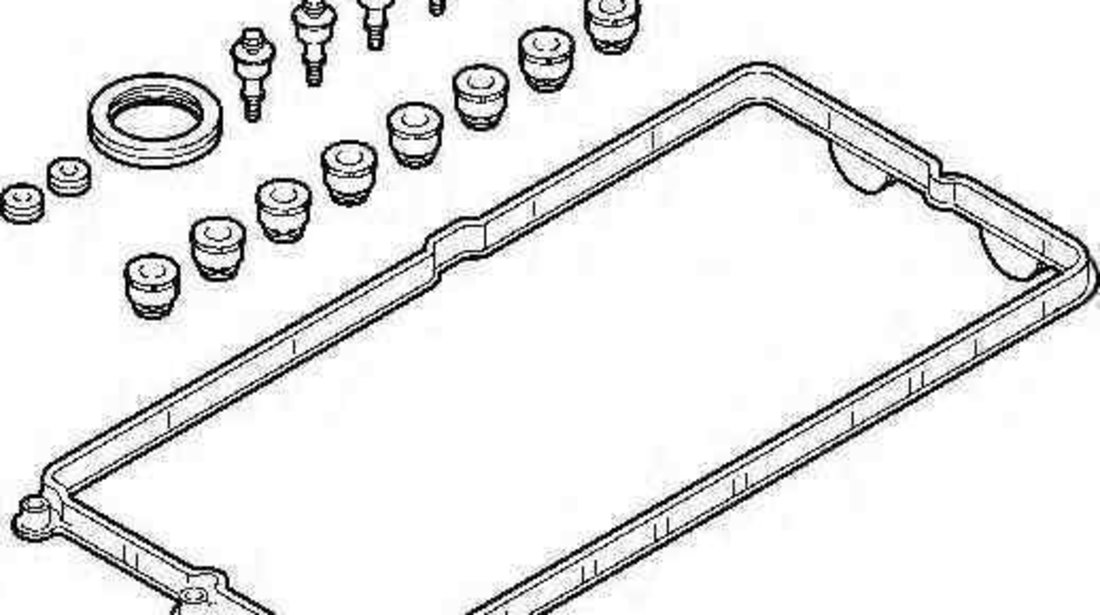 Set garnituri capac culbutori BMW X5 (E70) ELRING 725.340