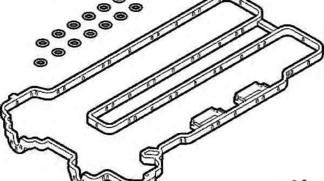 Set garnituri capac culbutori OPEL CORSA C (F08, F68) ELRING 392.490