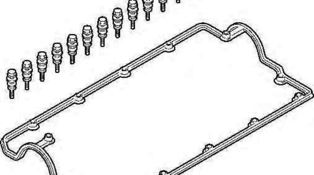 Set garnituri capac culbutori SKODA FABIA Combi ELRING 383.280