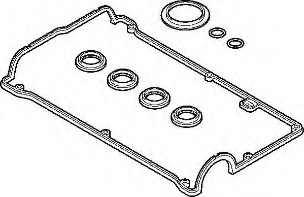 Set garnituri, Capac supape ALFA ROMEO GTV (916C_) (1994 - 2005) ELRING 722.400 piesa NOUA