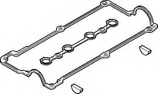 Set garnituri, Capac supape AUDI A6 Avant (4A, C4) (1994 - 1997) ELRING 712.470 piesa NOUA