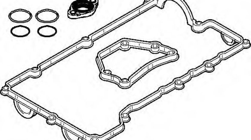 Set garnituri, Capac supape BMW Seria 1 (E87) (2003 - 2013) ELRING 382.711 piesa NOUA