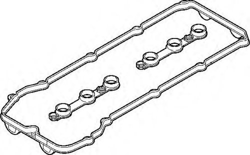 Set garnituri, Capac supape BMW Seria 3 Cabriolet (E46) (2000 - 2007) ELRING 326.560 piesa NOUA