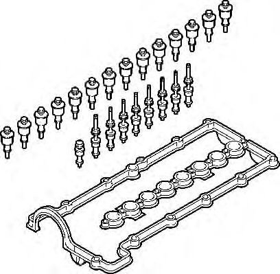 Set garnituri, Capac supape BMW X3 (E83) (2004 - 2011) ELRING 357.900 piesa NOUA