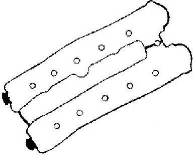 Set garnituri, Capac supape DAEWOO NUBIRA Limuzina (KLAN) (2003 - 2016) VICTOR REINZ 15-31997-01 pie...